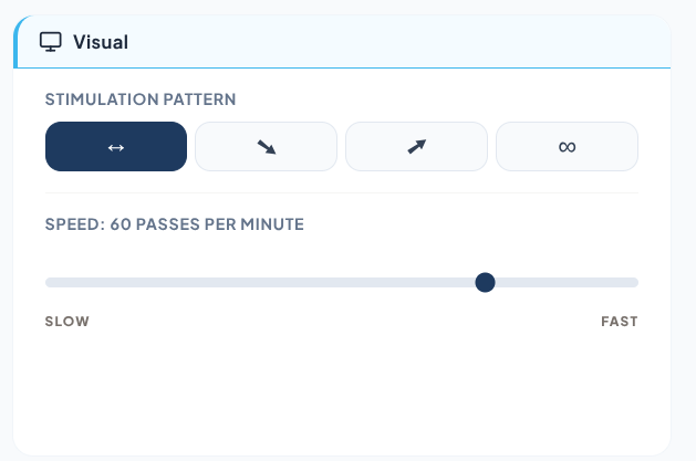 Surgical Pacing Control Interface Map